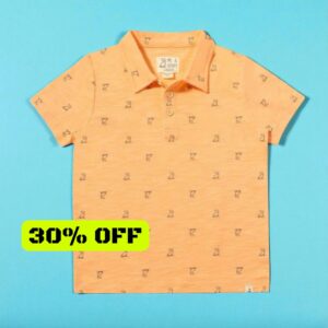 estampado naranja