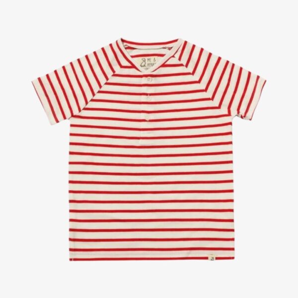 camiseta rayas roja