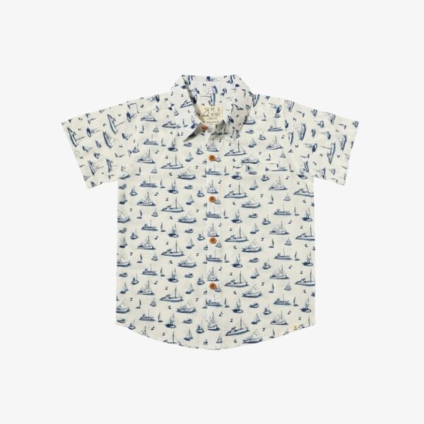 Camiseta Maui Navy Boats